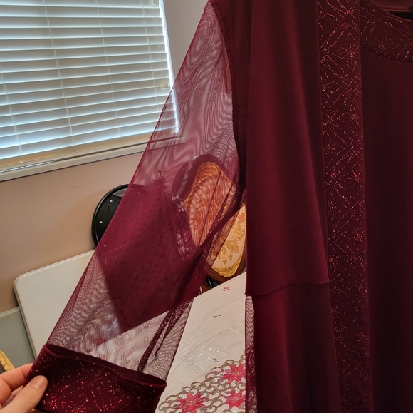 2 Piece Evening Dress Size 12 - Picture 4 of 6